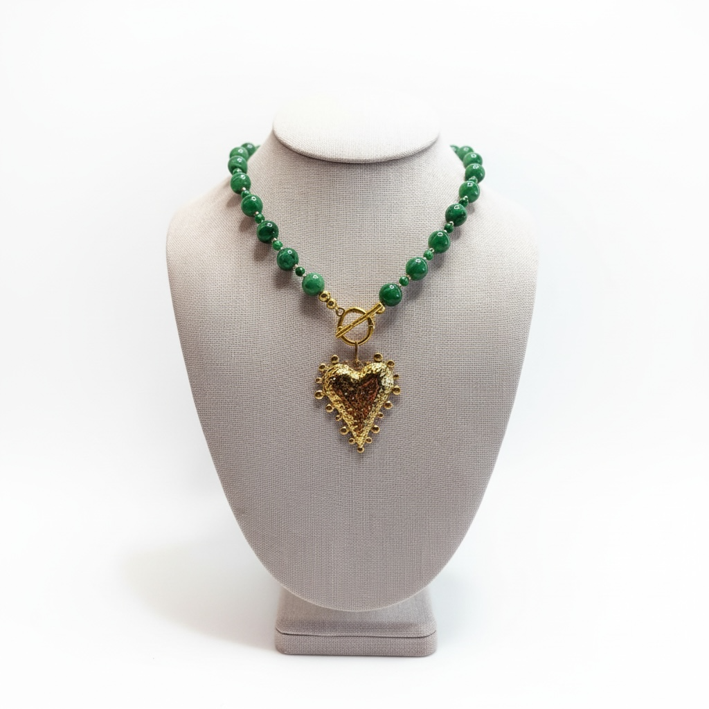 The Heart of Gold Necklace