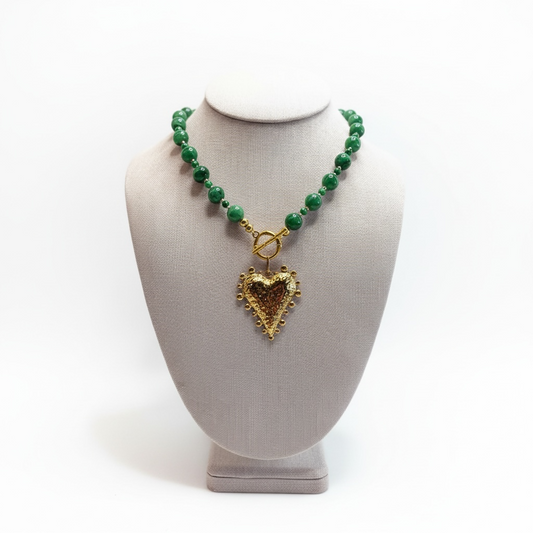 The Heart of Gold Necklace