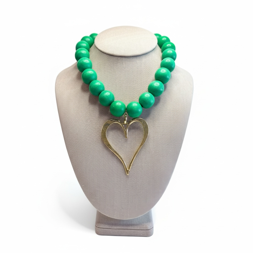 The Green Heart Necklace