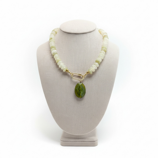 The Green Drop Necklace