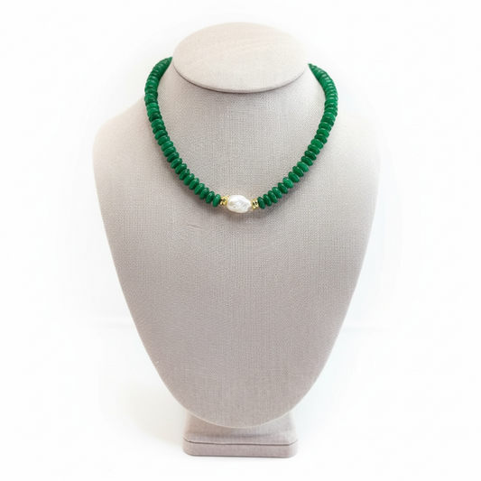 The Saucy n' Green Necklace